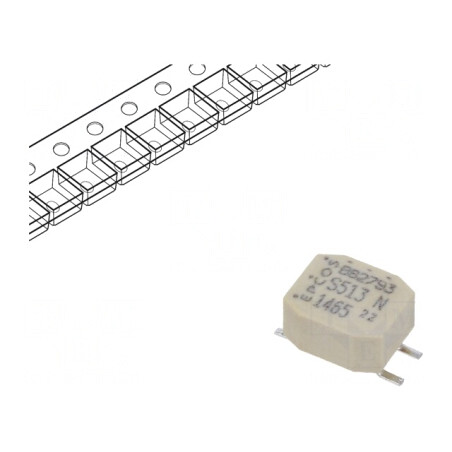 Inductor SMD 51uH 800mA 42VAC | Electronic-mag.ro | Componente Electronice