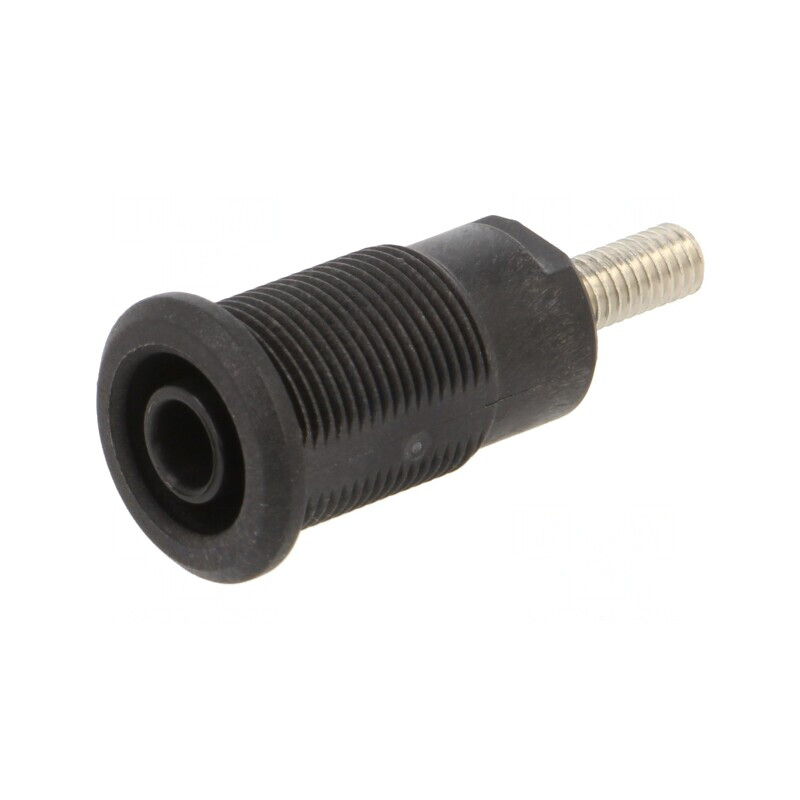 Soclu Banană 4mm 32A Negru Nichelat 33mm | Electronic-mag.ro | Componente Electronice Soclu Banană 4mm 32A Negru Nichelat 33mm | Electronic-mag.ro | Componente Electronice