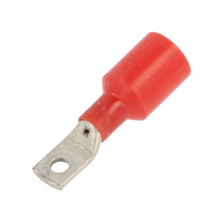 Terminal Inelar Tubular M5 5,2mm 25mm² Roșu | Electronic-mag.ro | Componente Electronice