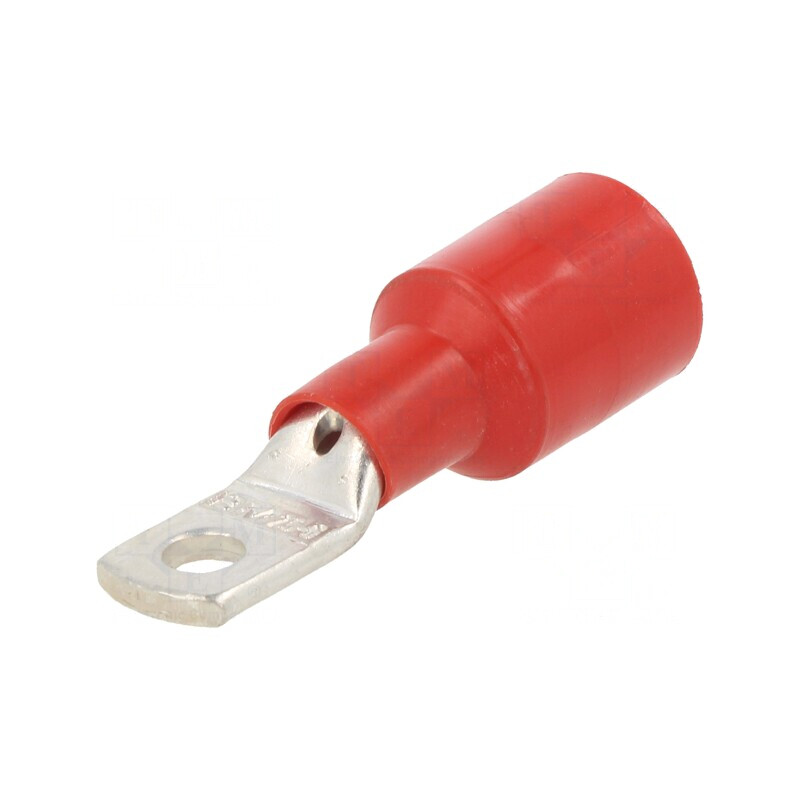 Vârf Inelar Izolat Roșu M6 25mm2 6,3mm | Electronic-mag.ro | Componente Electronice Vârf Inelar Izolat Roșu M6 25mm2 6,3mm | Electronic-mag.ro | Componente Electronice