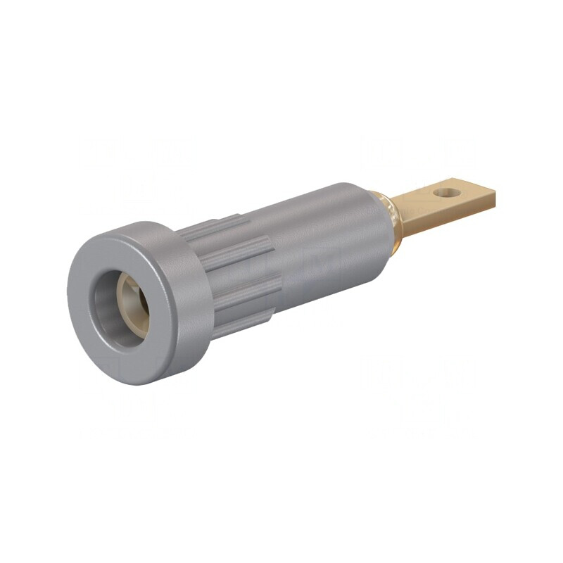 Soclu banană 2mm 10A gri panou 60VDC | Electronic-mag.ro | Componente Electronice Soclu banană 2mm 10A gri panou 60VDC | Electronic-mag.ro | Componente Electronice
