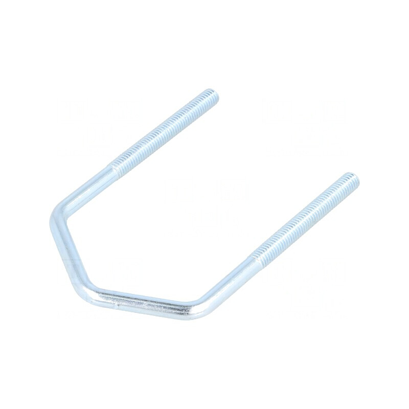 Bridă U Oțel Zinc pentru Fixare Antene 46mm | Electronic-mag.ro | Componente Electronice