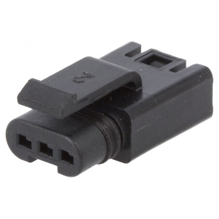 Mufă Conector 3 PIN Mamă pe Cablu Drept | Electronic-mag.ro | Componente Electronice