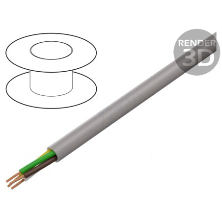 Cablu neecranat UNITRONIC LiHH 4x0,25mm2 60V Cu litat | Electronic-mag.ro | Componente Electronice