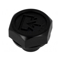 Dop de umplere fără orificiu M12 16mm | Electronic-mag.ro | Componente Electronice