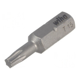 Capăt șurubelniță Torx TX15 25mm STANDARD | Electronic-mag.ro | Componente Electronice