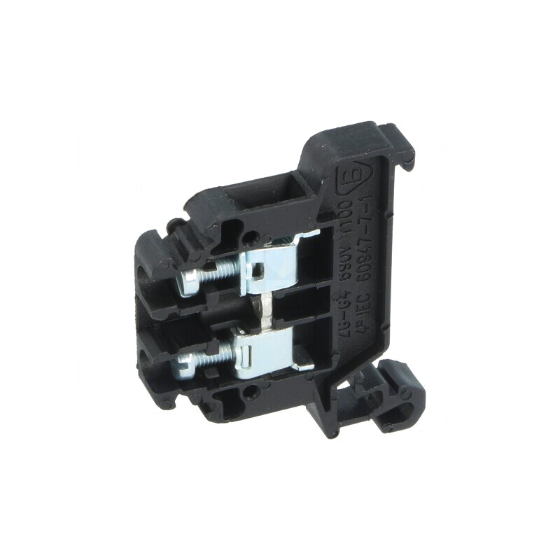 Conector Terminal Șine 0,5-4mm² Negru TS35 | Electronic-mag.ro | Componente Electronice Conector Terminal Șine 0,5-4mm² Negru TS35 | Electronic-mag.ro | Componente Electronice