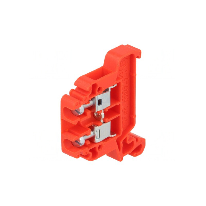 Conector de Îmbinare Șine Roșu 0,5-4mm² 2 Borne TS35 | Electronic-mag.ro | Componente Electronice Conector de Îmbinare Șine Roșu 0,5-4mm² 2 Borne TS35 | Electronic-mag.ro | Componente Electronice