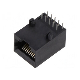 Soclu RJ50 10p10c pentru PCB THT | Electronic-mag.ro | Componente Electronice