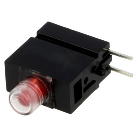 LED Roșu 3mm 20mA 60° | Electronic-mag.ro | Componente Electronice