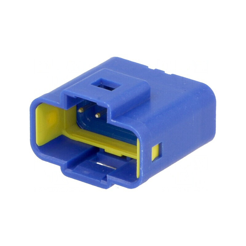 Conector THT Tată Soclu Albastru pentru PCB/Cablu E-Seal | Electronic-mag.ro | Componente Electronice