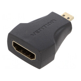Adaptor HDMI la Micro HDMI Negru | Electronic-mag.ro | Componente Electronice