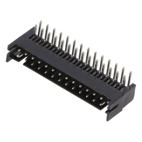 Conector Soclu PCB-cablu 2mm 28 PIN THT | Electronic-mag.ro | Componente Electronice