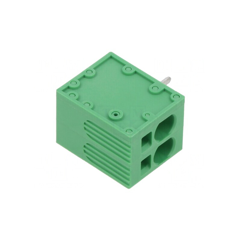Regletă de Conexiuni PCB 90° 7,5mm 2 Piste 40A | Electronic-mag.ro | Componente Electronice