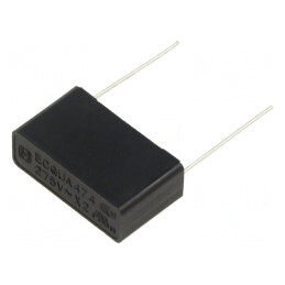 Condensator Polipropilenă ECQUA 0,47uF THT | Electronic-mag.ro | Componente Electronice