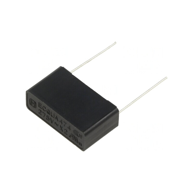 Condensator Polipropilenă ECQUA 0,47uF THT | Electronic-mag.ro | Componente Electronice