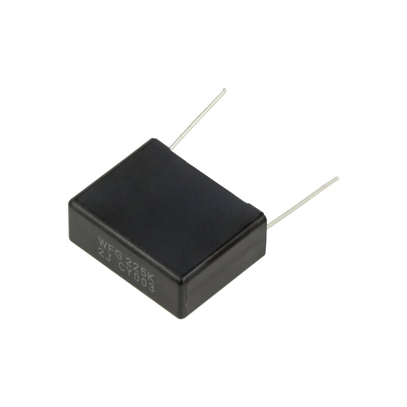 Condensator Polipropilenă 2.2uF 12x25x31.5mm ±10% | Electronic-mag.ro | Componente Electronice