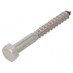 Șurub lemn 12x100 mm cap hexagonal 19 mm | Electronic-mag.ro | Componente Electronice