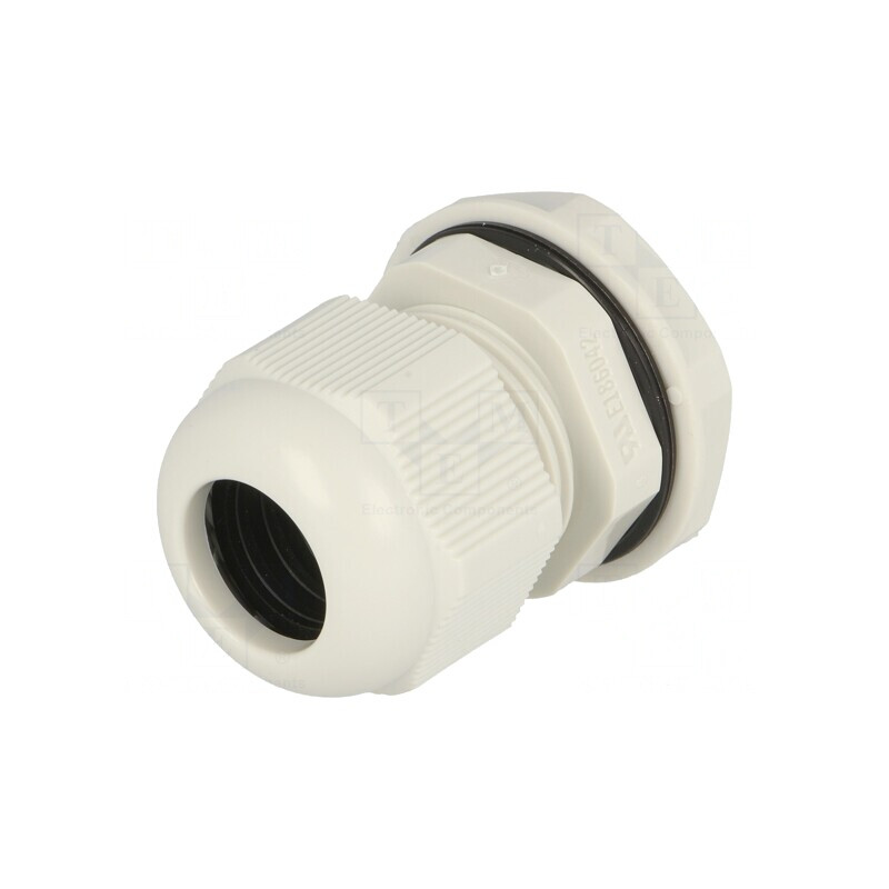 Garnitură de Etanșare PG16 IP68 Poliamidă Gri 17.3mm | Electronic-mag.ro | Componente Electronice
