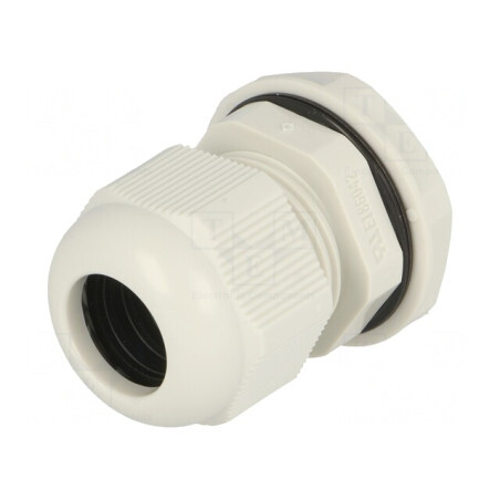 Garnitură de Etanșare PG16 IP68 Poliamidă Gri 17.3mm | Electronic-mag.ro | Componente Electronice