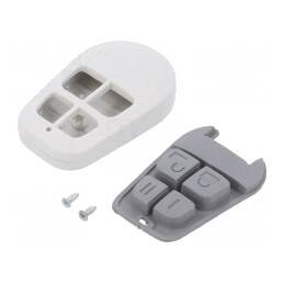 Carcasă ABS pentru Pilot IP20 36x58x13mm | Electronic-mag.ro | Componente Electronice