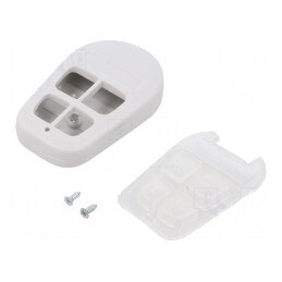 Carcasă Pilot IP20 ABS 36x58x13mm | Electronic-mag.ro | Componente Electronice
