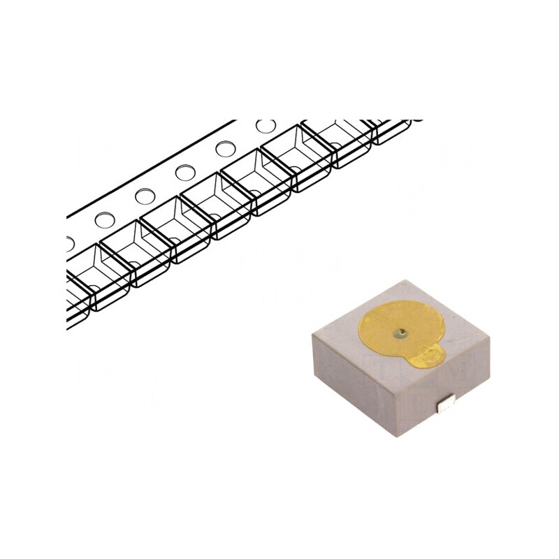 Semnalizator Piezoelectric SMD 4000Hz 8mA | Electronic-mag.ro | Componente Electronice Semnalizator Piezoelectric SMD 4000Hz 8mA | Electronic-mag.ro | Componente Electronice