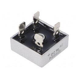 Punte Redresoare Monofazată 50V 35A MB-25 | Electronic-mag.ro | Componente Electronice