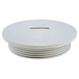 Capac de protecție IP54 poliamidă gri PG36 | Electronic-mag.ro | Componente Electronice