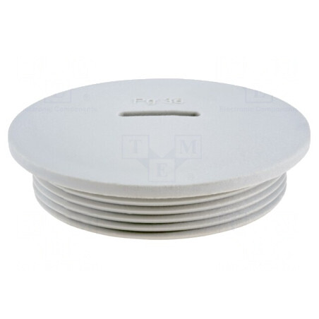 Capac de protecție IP54 poliamidă gri PG36 | Electronic-mag.ro | Componente Electronice