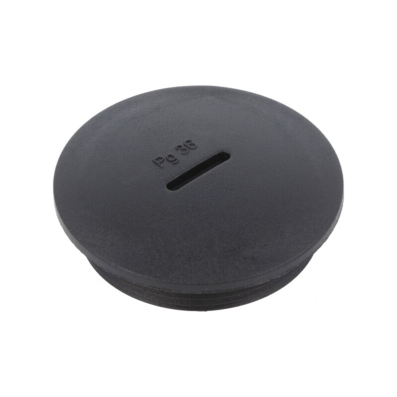 Capac de protecție PG36 IP54 negru poliamidă 10mm | Electronic-mag.ro | Componente Electronice