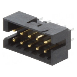 Soclu PCB-cablu 2mm 10 PIN aurit | Electronic-mag.ro | Componente Electronice