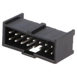 Soclu dreptunghiular tată 16 PIN 2,54mm THT | Electronic-mag.ro | Componente Electronice