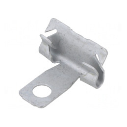 Carrying buckle; zinc-plated steel; 2÷4mm