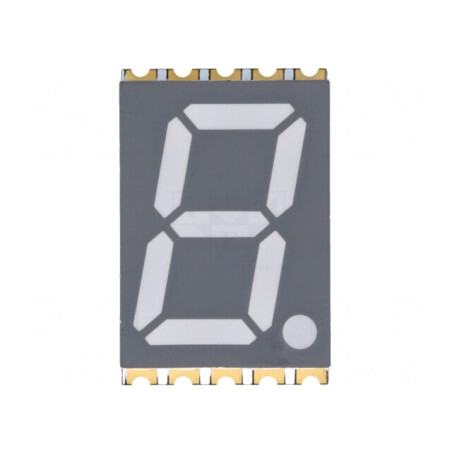 Afișaj LED 7 Segmente 14.2mm Roșu | Electronic-mag.ro | Componente Electronice