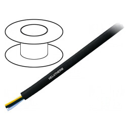 Cablu HELUTHERM 120 2x0,75mm2 negru PVC | Electronic-mag.ro | Componente Electronice
