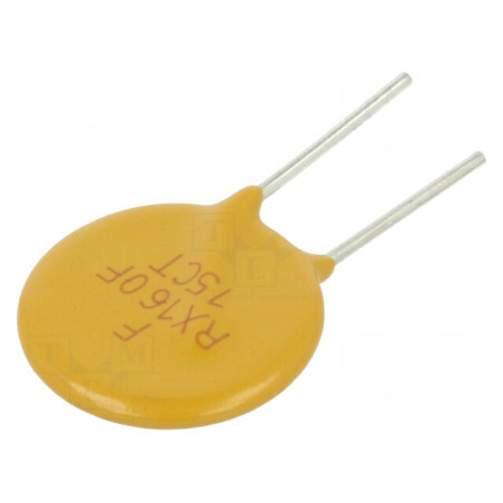Siguranță Polimerică PTC 1,6A 40A THT Rola Banda | Electronic-mag.ro | Componente Electronice