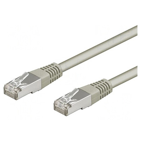 Cablu Patch SF/UTP Cat5e PVC Gri 1,5m | Electronic-mag.ro | Componente Electronice