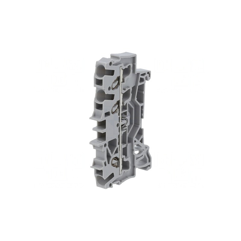 Conector Șine 2,5mm2 3 Borne Gri 5,2mm | Electronic-mag.ro | Componente Electronice