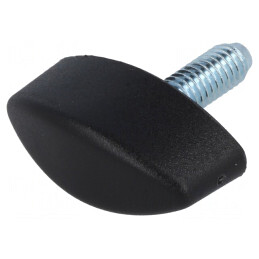 Buton reglare fluturi M6 16mm 15mm | Electronic-mag.ro | Componente Electronice