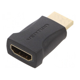 Adaptor HDMI Soclu la HDMI Mufă Neagră | Electronic-mag.ro | Componente Electronice
