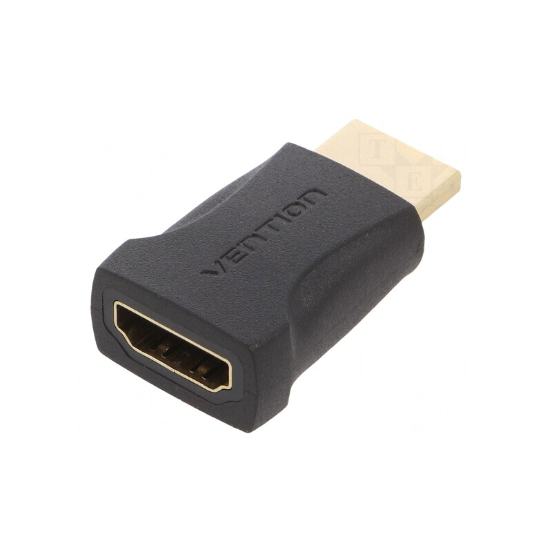 Adaptor HDMI Soclu la HDMI Mufă Neagră | Electronic-mag.ro | Componente Electronice