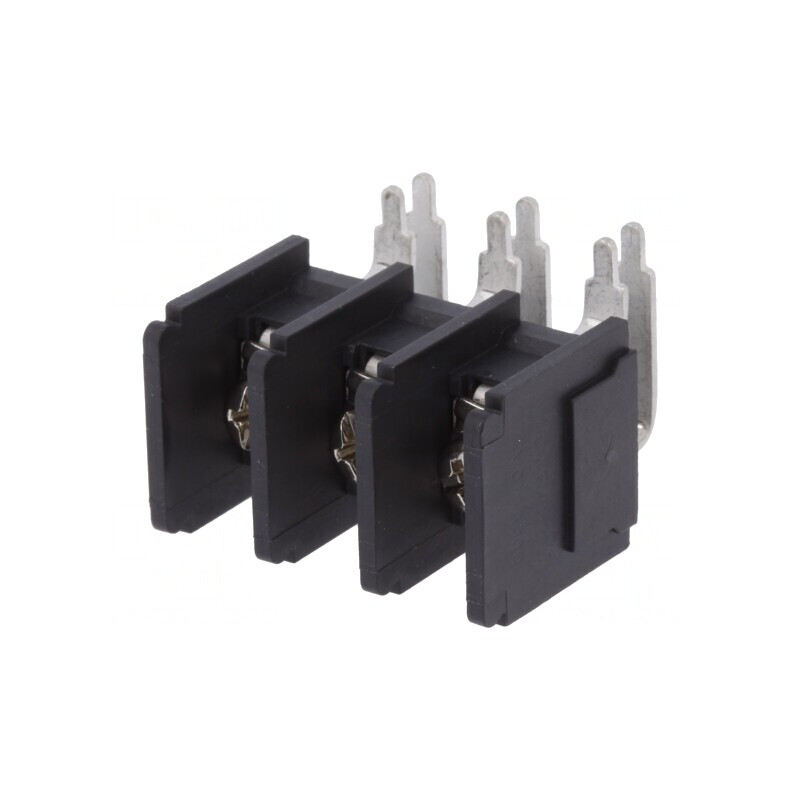 Regletă de conexiuni PCB 90° 3 piste 4mm2 | Electronic-mag.ro | Componente Electronice Regletă de conexiuni PCB 90° 3 piste 4mm2 | Electronic-mag.ro | Componente Electronice