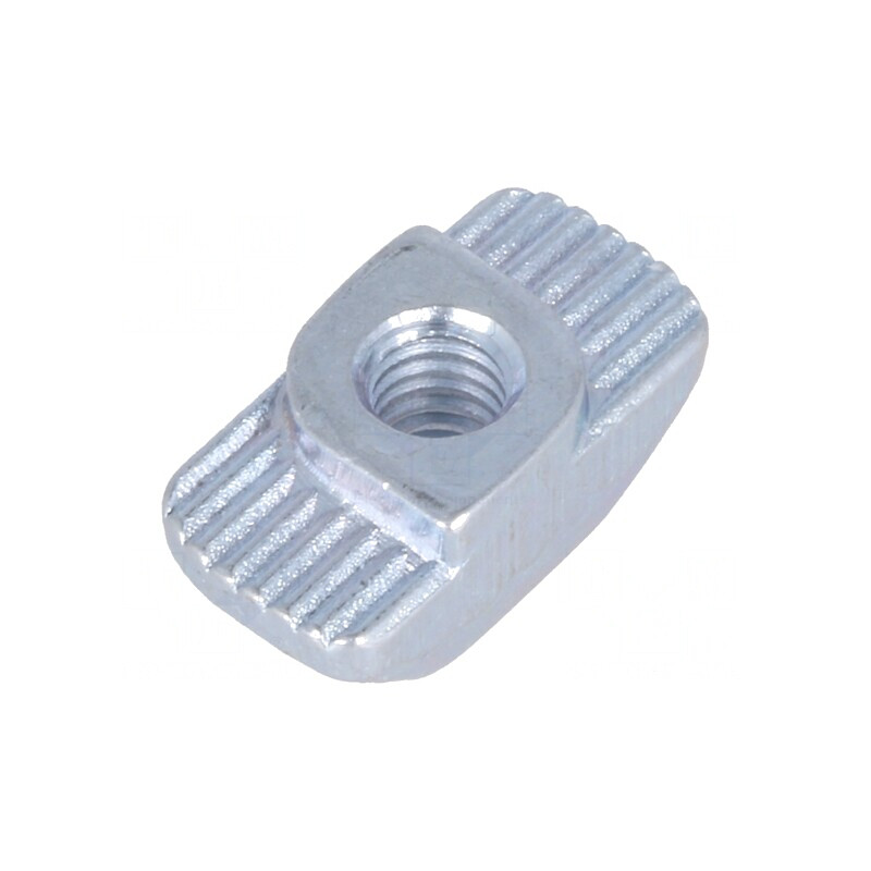 Piuliță oțel pentru profile 8mm cu cuplu crescător | Electronic-mag.ro | Componente Electronice