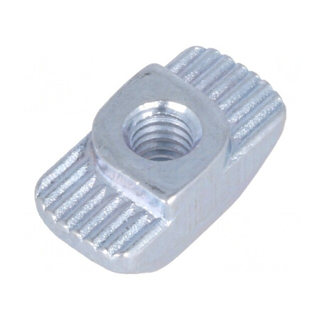 Piuliță oțel pentru profile 8mm cu cuplu crescător | Electronic-mag.ro | Componente Electronice
