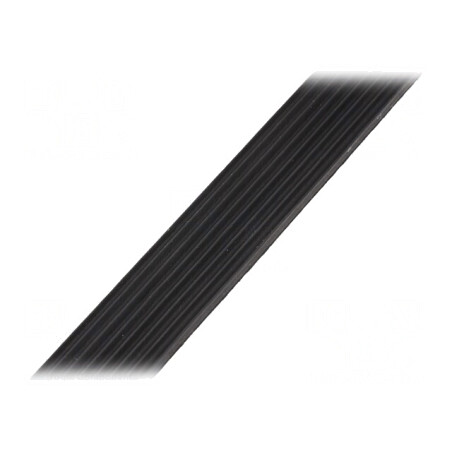 Garnitură EPDM Autoadezivă 4mm x 20mm x 50m Neagră | Electronic-mag.ro | Componente Electronice