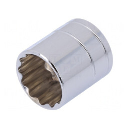Tubulară 12-puncte 3/8 oțel crom-vanadium 21mm | Electronic-mag.ro | Componente Electronice
