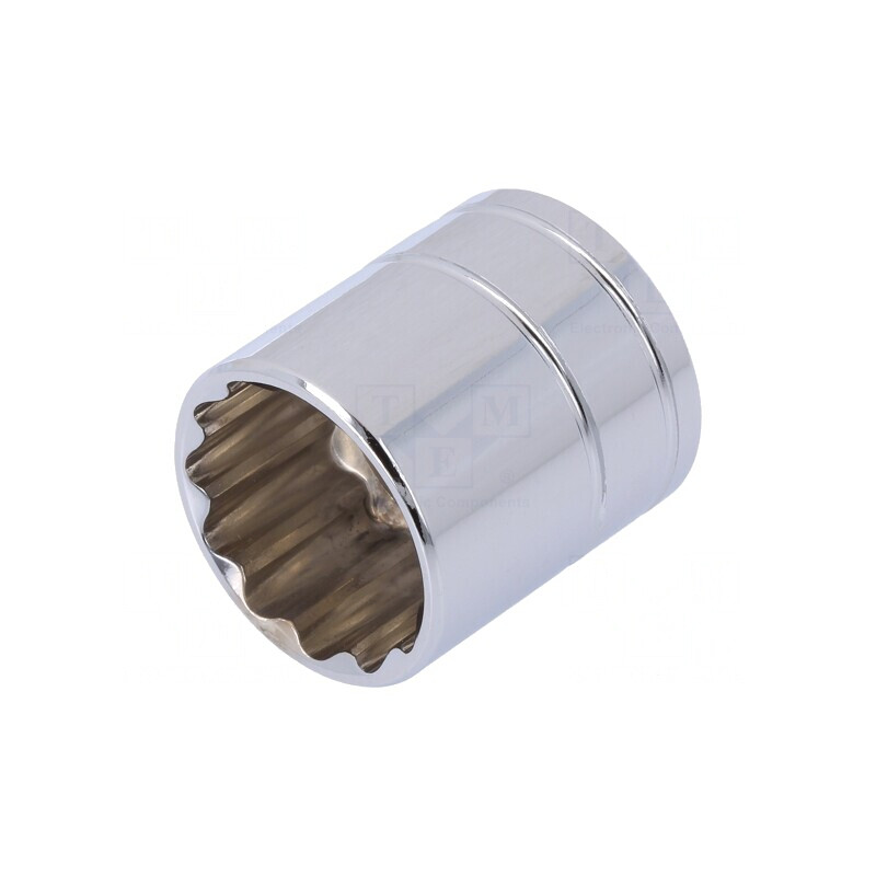 Tubulară 12-puncte 3/8 oțel crom-vanadium 21mm | Electronic-mag.ro | Componente Electronice