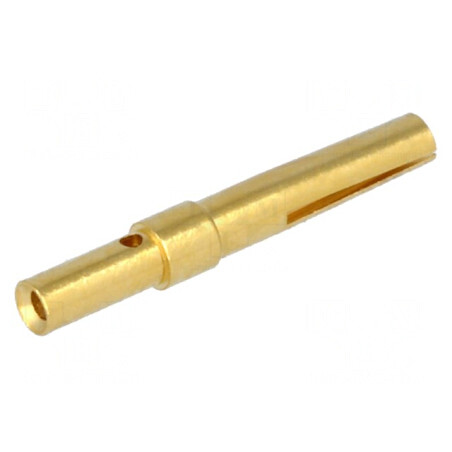 Pin mamă aurit Han® D-Sub crimpat 26AWG÷22AWG | Electronic-mag.ro | Componente Electronice