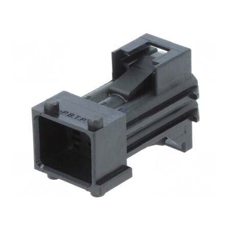 Conector Auto JPT 6 PIN Negru pe Cablu | Electronic-mag.ro | Componente Electronice